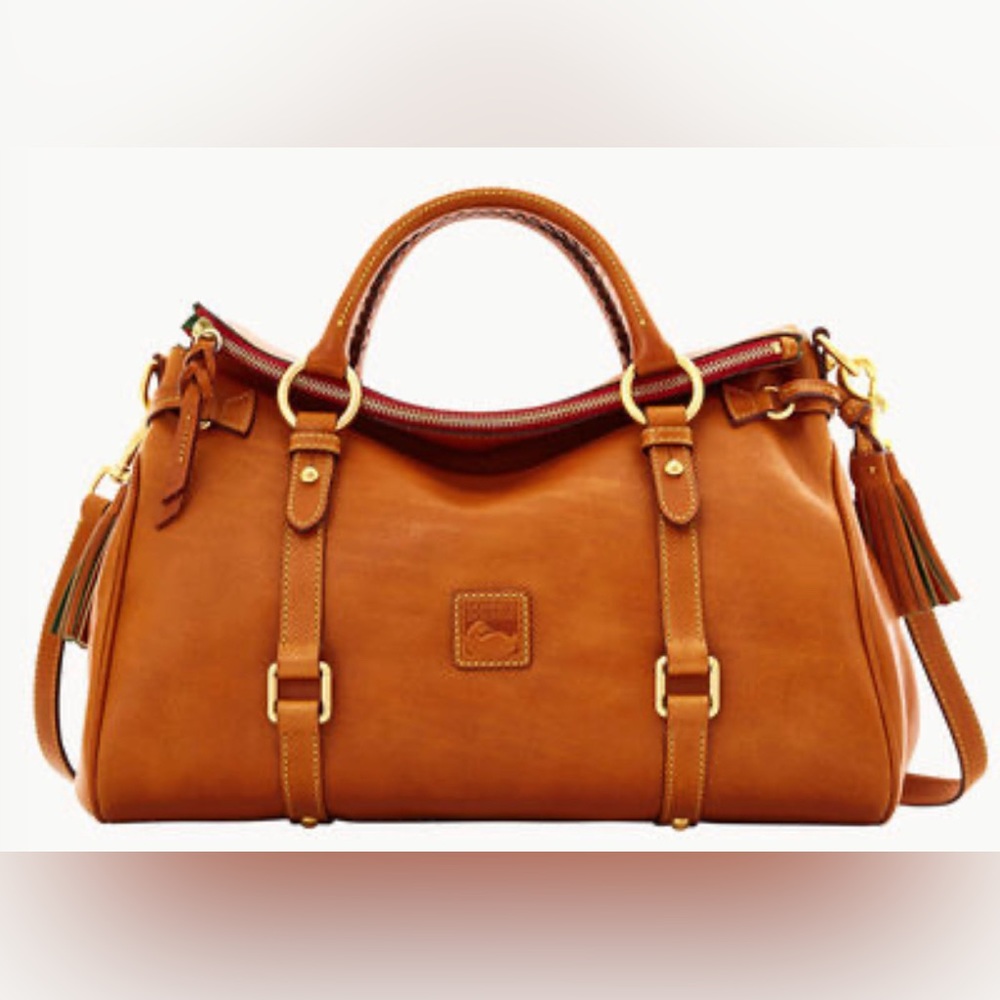 Dooney & Bourke Florentine Satchel only used once; comes with duster bag